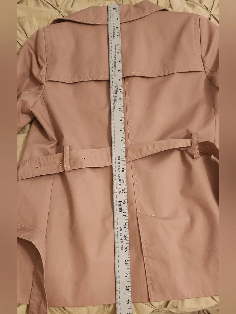 J CREW Light Brown Women's Trench Coat with Belt
